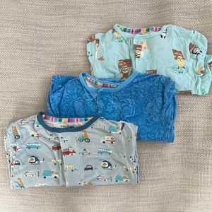 3 pack Magnetic Me onesies pajamas 18-24 Months